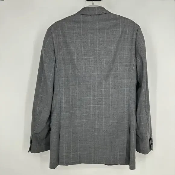 J Crew Ludlow Blazer Sport Coat 36R Mens Plaid American Woolen Co Jacket